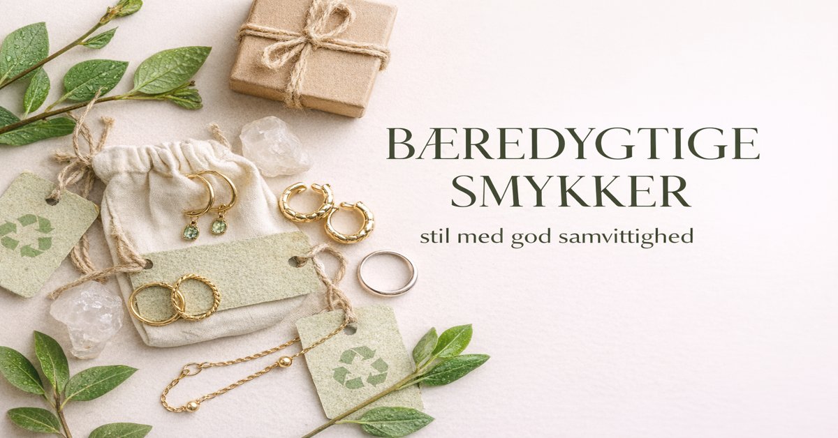 Bæredygtige smykker – når stil og samvittighed går hånd i hånd