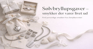 Sølvbryllupsgaver – smykker der varer livet ud