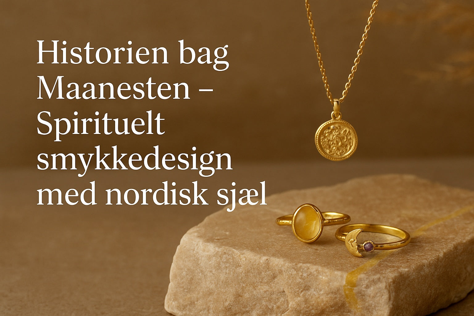 Historien bag Maanesten – Spirituelt smykkedesign med nordisk sjæl