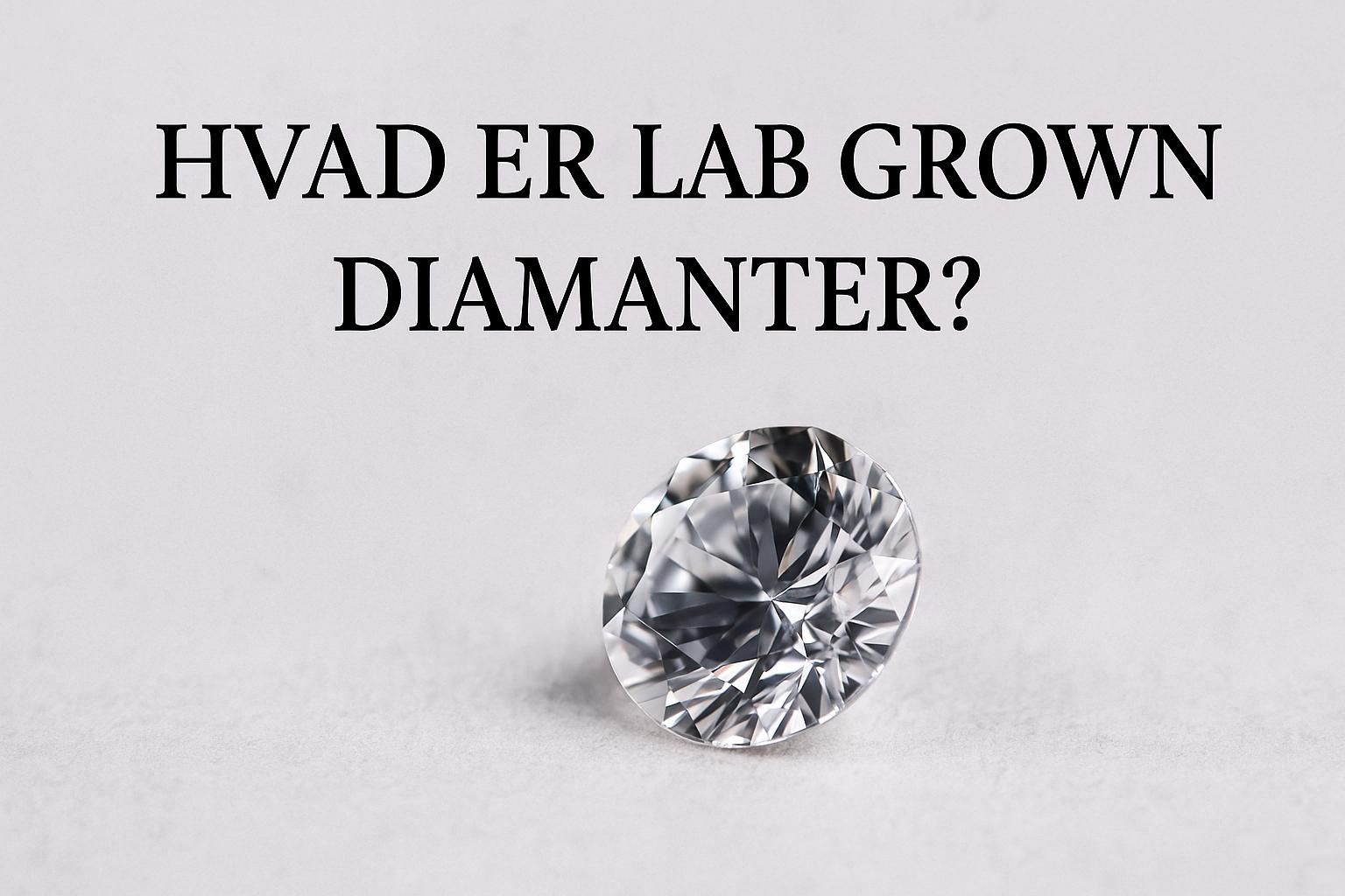 Hvad er lab grown diamanter, og hvordan adskiller de sig fra naturlige?