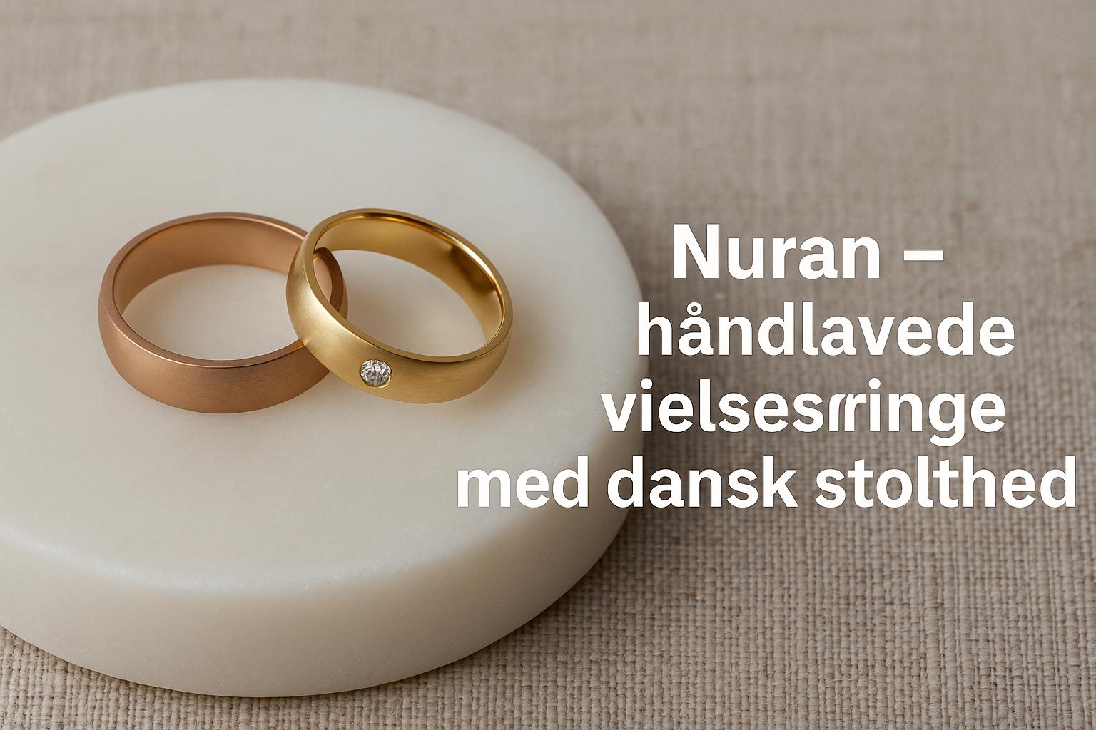 Nuran – håndlavede vielsesringe med dansk stolthed