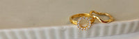Forgyldte ringe