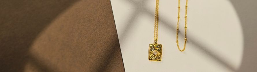 Forgyldte halskæder