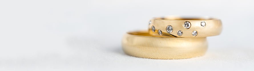 Vielsesringe i guld
