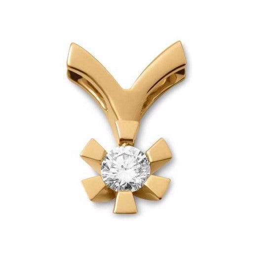 Aagaard Eternity vedhæng i 14 kt guld med diamanter 0,05–0,50 ct