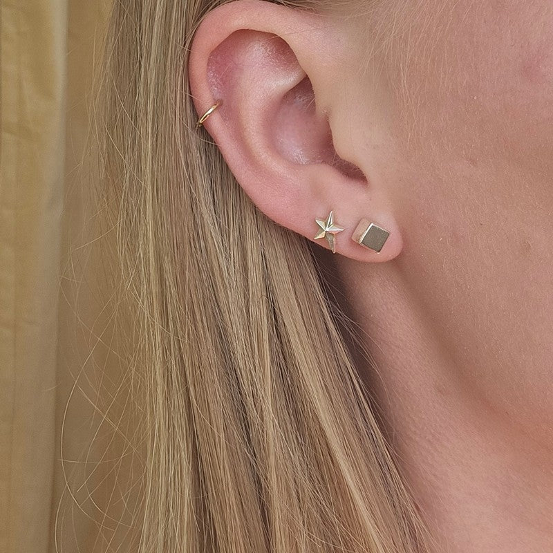 Big Magic Stud sølvørering fra Jane Kønig