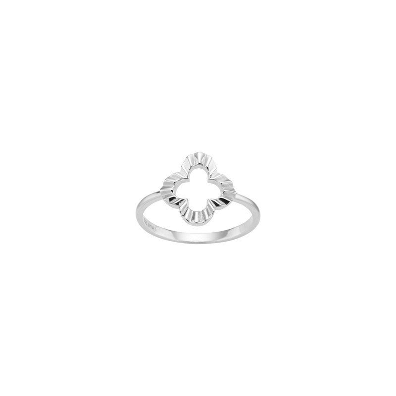 Nordahl clovera52 ring i rhodineret 925 sterlingsølv