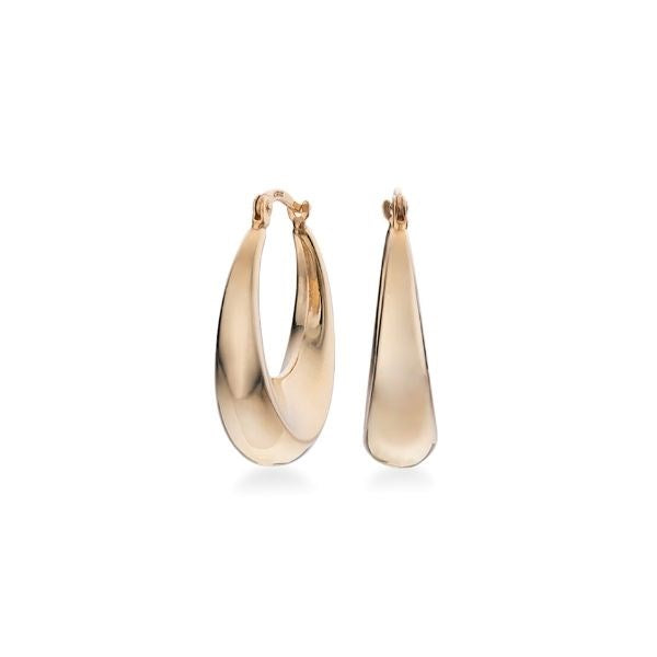 Scrouples creoler i 8 kt guld