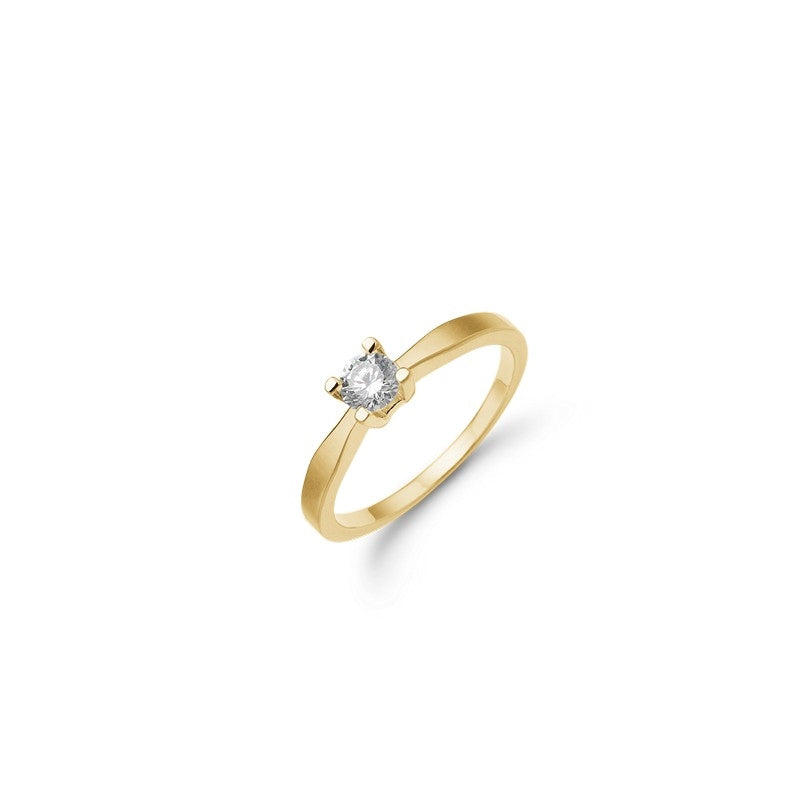 Eternity diamantring fra Aagaard i 14 karat guld med 0,05–0,50 ct diamant