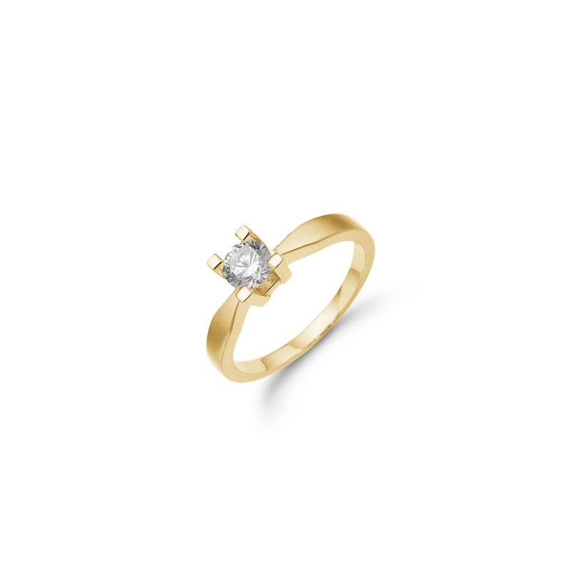 Eternity diamantring fra Aagaard i 14 karat guld med 0,05–0,50 ct diamant