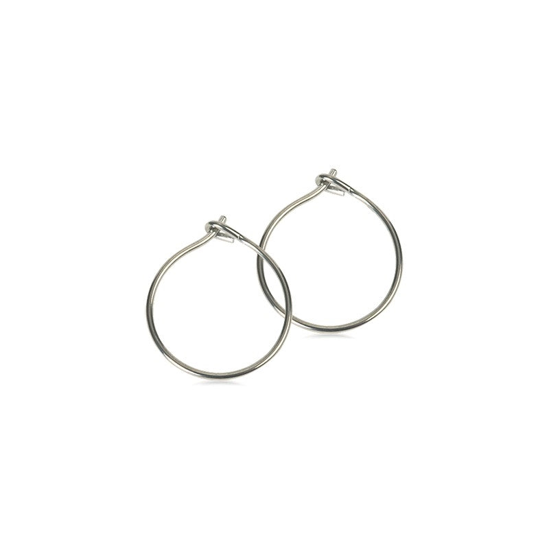 Blomdahl hoop øreringe i medicinsk titanium 12 mm
