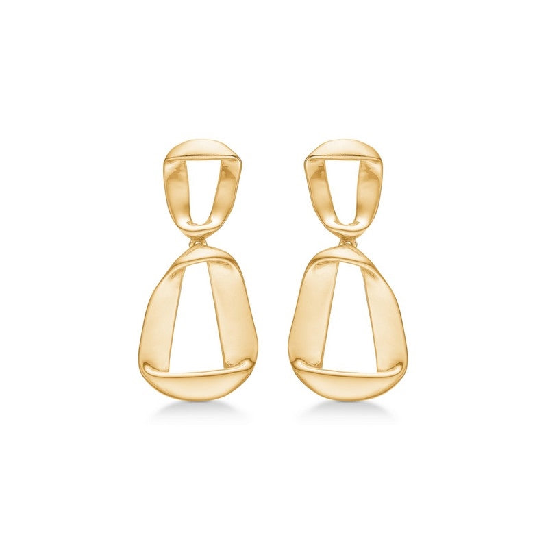 Emmy øreringe i 14 karat guld fra Mads Z