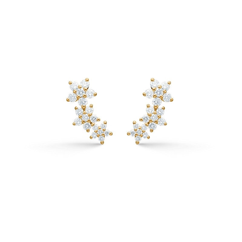 Mads Z céleste crawlers i 14 karat guld med 0,42 ct diamanter