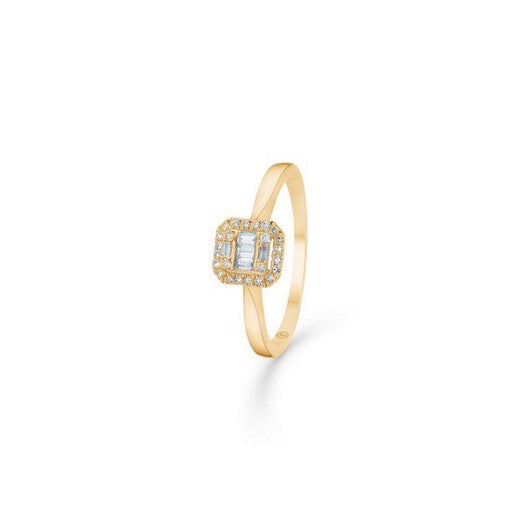 Elizabeth ring fra Mads Z i 14 kt guld med 0,18 ct diamant