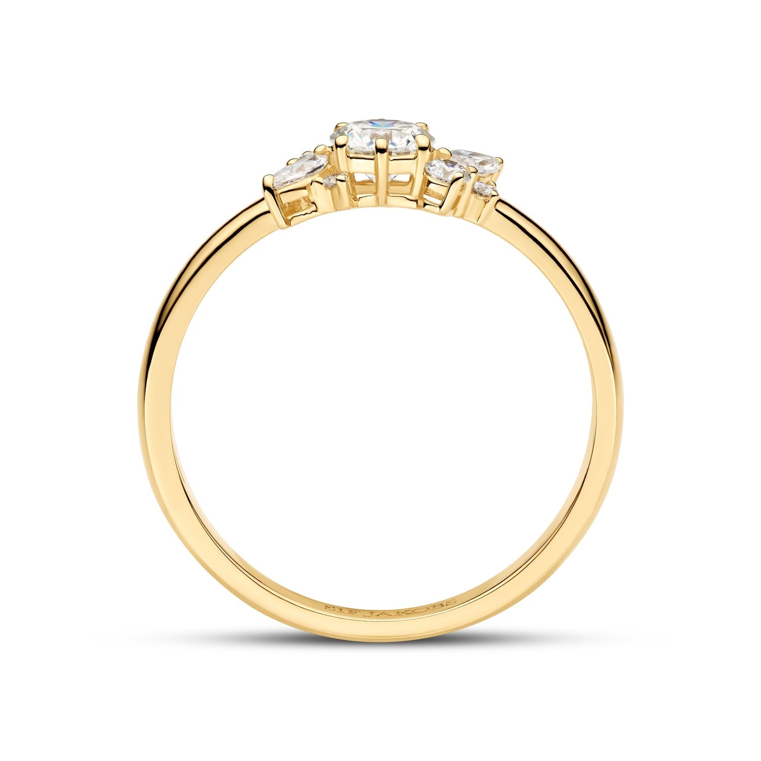 Sif Jakobs Lovere diamantring 0,58 ct i guld, billede 4