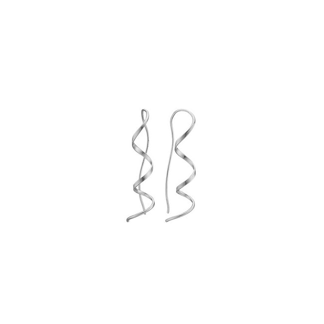 Dancing øreringe i sølv fra Aagaard