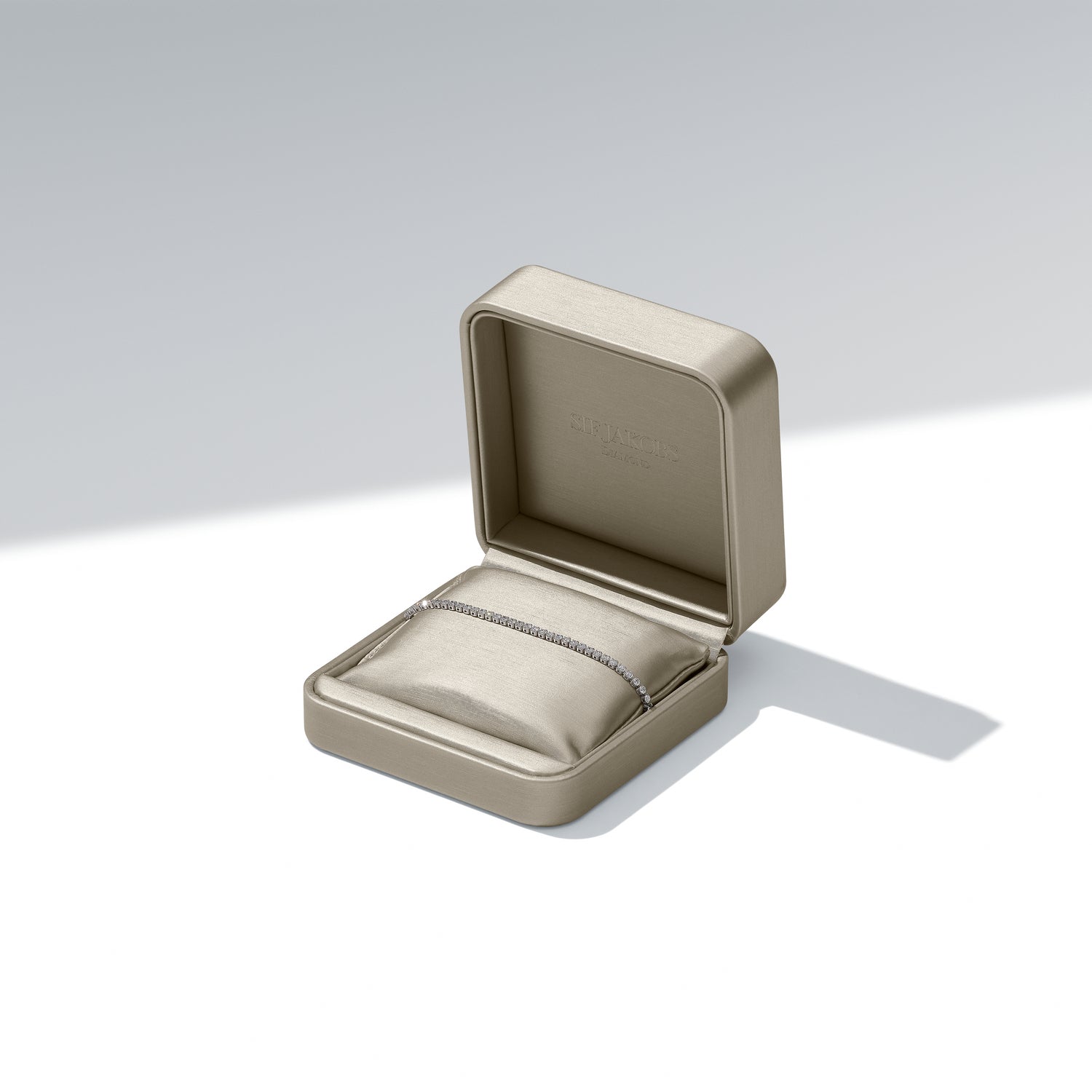 Sif Jakobs Diamante tennisarmbånd 5,64 til 6,72 ct i hvidguld, billede 3