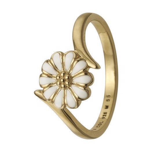 Marguerite Power ring i forgyldt sølv fra Christina Jewelry & Watches
