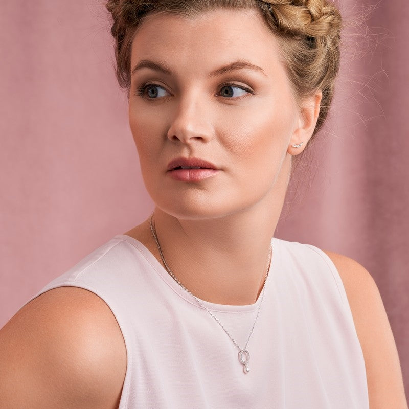 Lindanor ørestikker i forgyldt sølv med zirkonia – JoanliNor