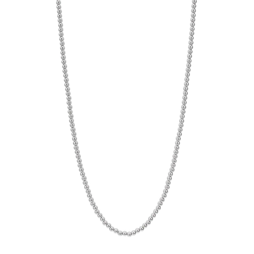 Son of Noa kuglekæde fra Nordahl Andersen i blankt stål, 50–55 cm.