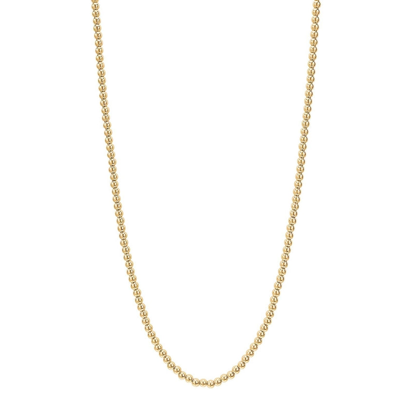 Son of Noa kuglehalskæde i guldfarvet stål 50+5 cm