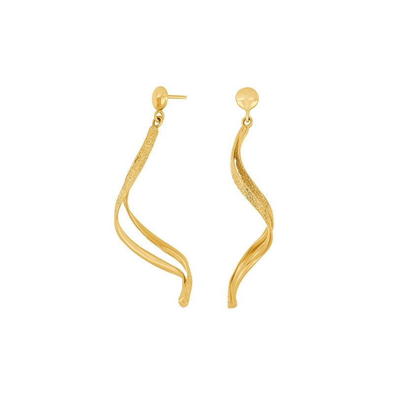 WATCH52 ørehængere i forgyldt sølv fra Nordahl Andersen