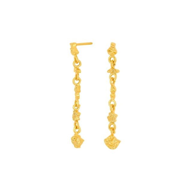 Add52 øreringe i 18 karat forgyldt sølv fra Nordahl Andersen