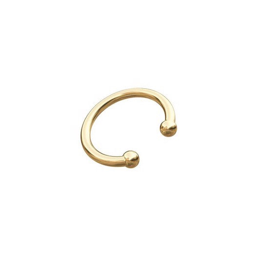 Nordahl Andersen ear cuff i 14 karat guld