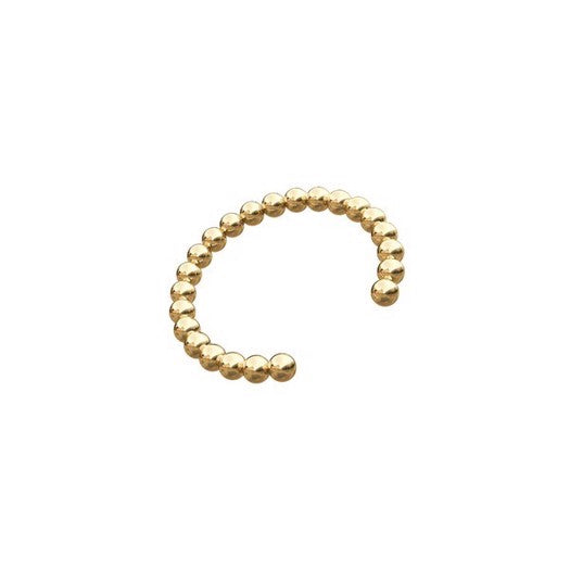 Nordahl Andersen Pierce52 ear cuff i 14 karat guld med minikugler