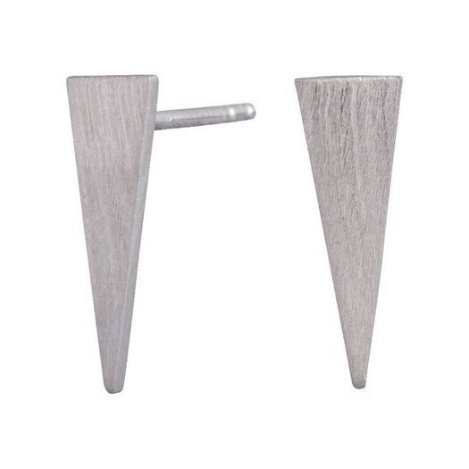 SPEAR52 øreringe i oxyderet sølv fra Nordahl Jewellery 15 mm