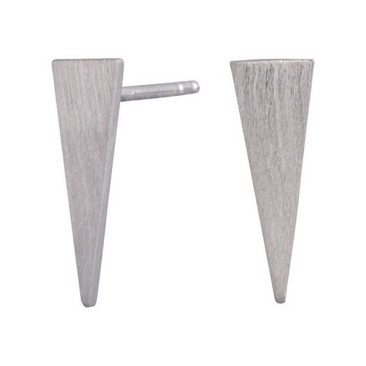 SPEAR52 øreringe i oxyderet sølv fra Nordahl Jewellery 15 mm