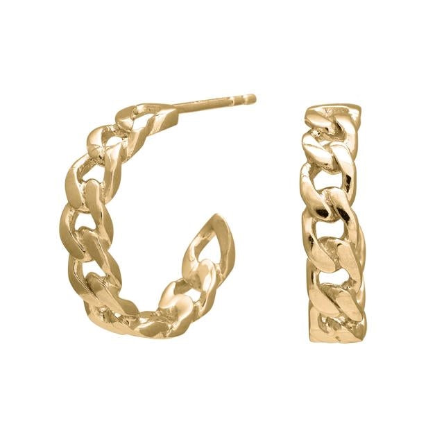 PANZER52 creoler i forgyldt sølv Ø20 mm fra Nordahl Andersen