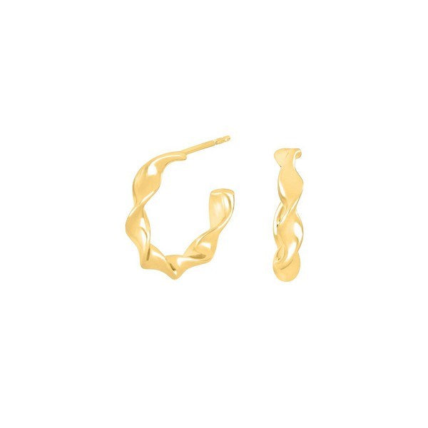 KELLY52 creoler i forgyldt sølv fra Nordahl Andersen, 20 mm