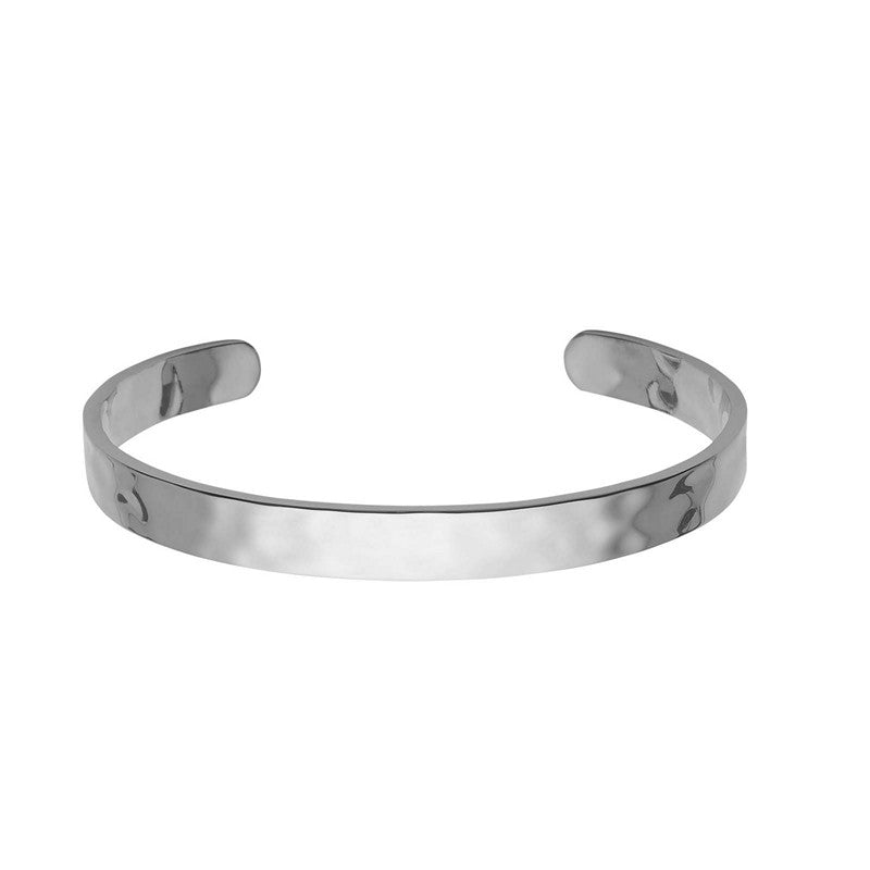 Son of Noa armring i hamret stål 60 mm fra Nordahl Andersen – maskulin, minimalistisk herrearmring i robust stål.