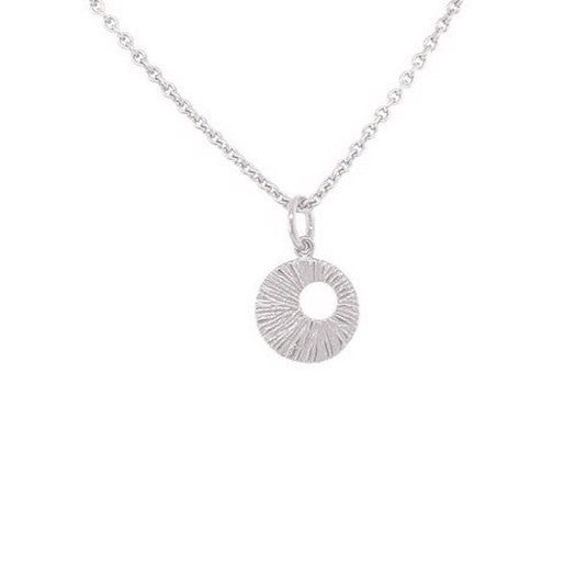 Heiring Drømmefanger vedhæng i rhodineret sølv, Mini (9 mm)