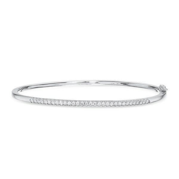 Armring i 14 kt hvidguld fra Scrouples med 0,48 ct diamanter