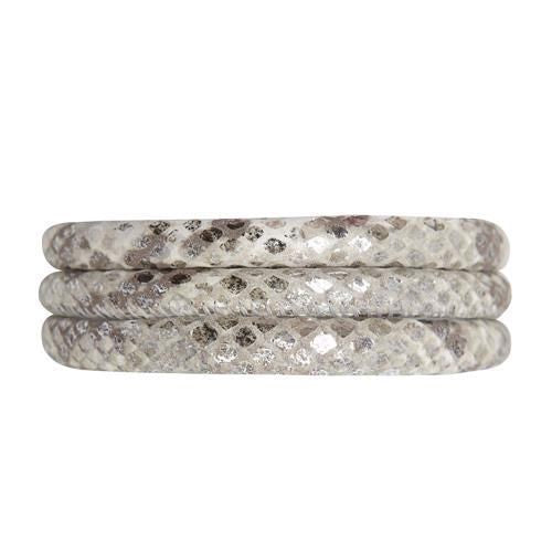 Christina læderarmbånd Snake 70 cm