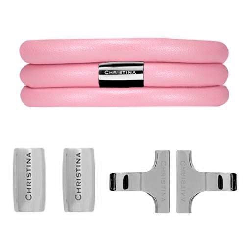 Christina Collect startersæt i stål, 18 mm – blå