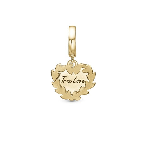 True Love charm i forgyldt sølv fra Christina Jewelry & Watches