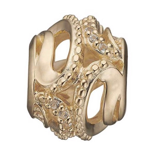 Magic Nature charm i forgyldt sølv fra Christina Jewelry & Watches