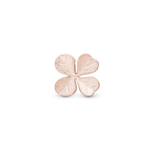 FOUR LEAF CLOVER charm i rosaforgyldt fra Christina Jewelry & Watches