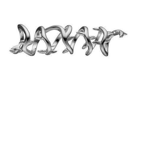 Long Leaves sølv charm fra Christina Jewelry & Watches (37 mm)