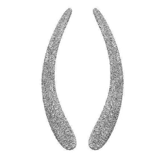 Milky Way sølvøreringe fra Christina Jewelry & Watches i diamantslebent sølv med skinnende overflade.