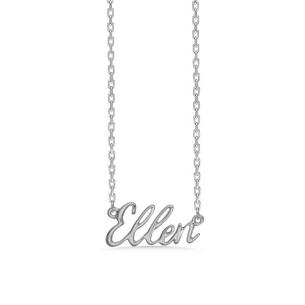 Mads Z navnehalskæde i sølv 40-45 cm