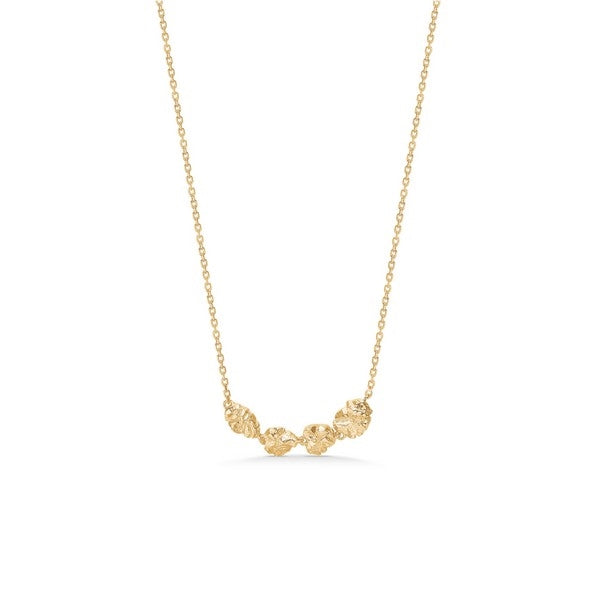 Element halskæde fra Studio Z i 18 karat forgyldt sølv