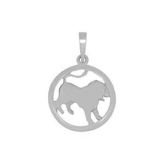 Løven stjernetegnsvedhæng fra Nordahl Andersen i sølv 12 eller 15 mm