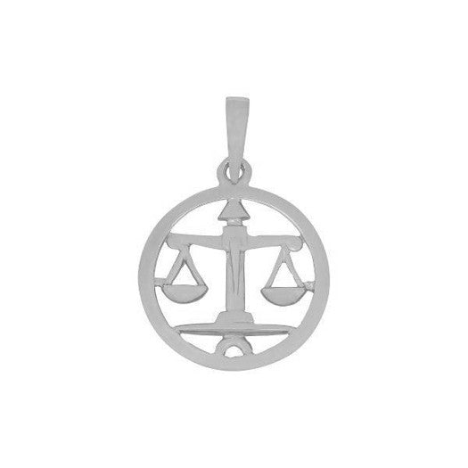 Stilfuldt Vægt stjernetegnsvedhæng i 925 sterlingsølv 15 mm – Nordahl Andersen