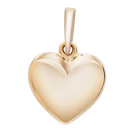 Tidløst Nordahl Andersen hjertevedhæng i 8 eller 14 karat guld