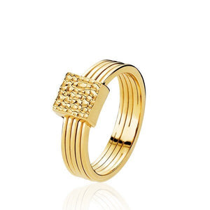 Forgyldte ringe