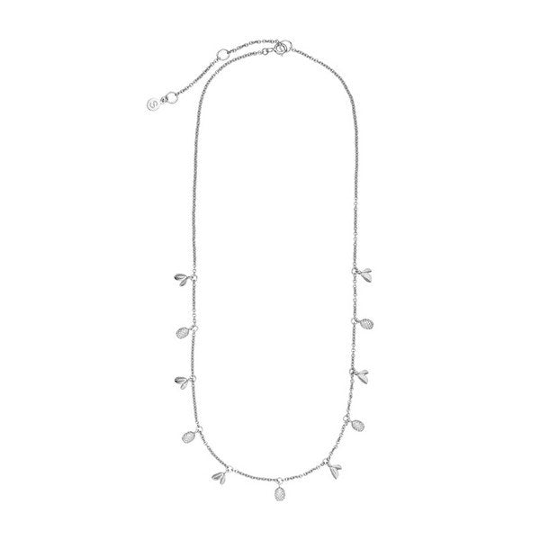 Anna Briand x Sistie ananashalskæde i forgyldt sølv med vedhæng